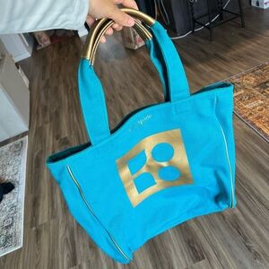 Blue Kate Spade Tote Bag